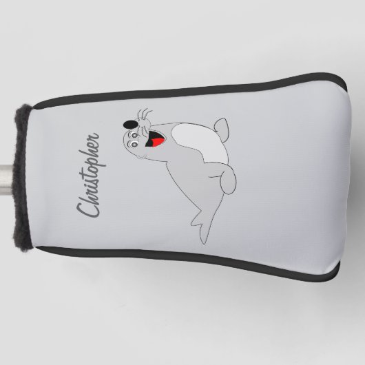 Seal Design Golfheadcover (Voorkant)