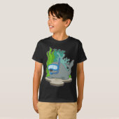Seal Diver snorkelduiken T-shirt (Voorkant volledig)