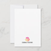 Seal Donut Delight: Verjaardag Kaart Sjabloon (Achterkant)