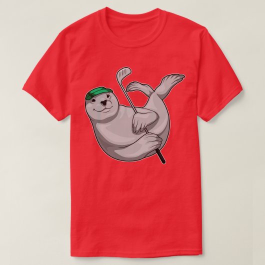 Seal Golf Club T-shirt (Design voorkant)