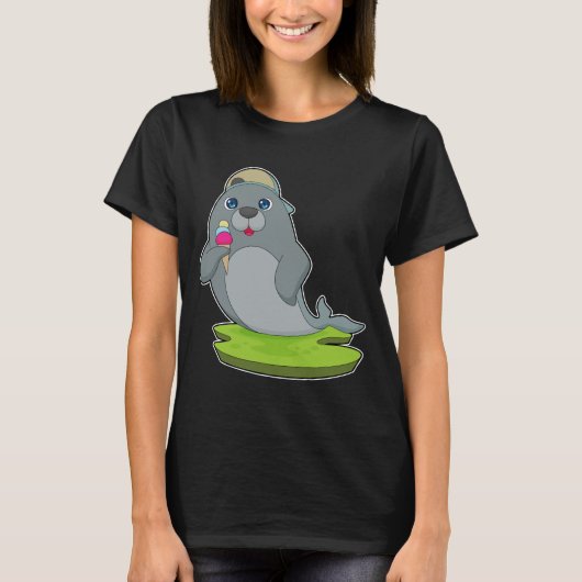 Seal Ice cream cone T-shirt (Voorkant)