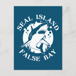 Seal Island False Bay - Duiken met haaien Briefkaart