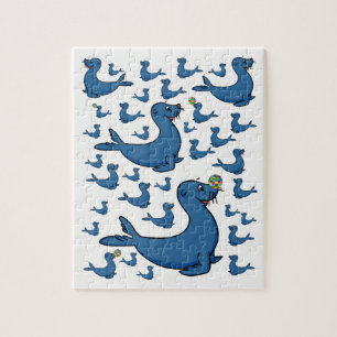 Seal Jigzaag Puzzle Legpuzzel