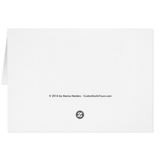 Seal Kaart (Achterkant Horizontaal)