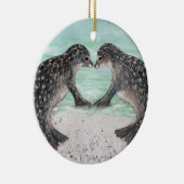 Seal Love Ornament (Rechts)