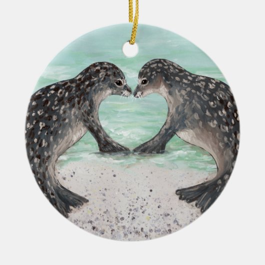 Seal Love Ornament (Voorkant)
