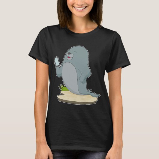 Seal Mobile T-shirt (Voorkant)