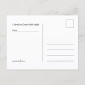 Seal Ocean Math Coloring Postcard Briefkaart (Achterkant)