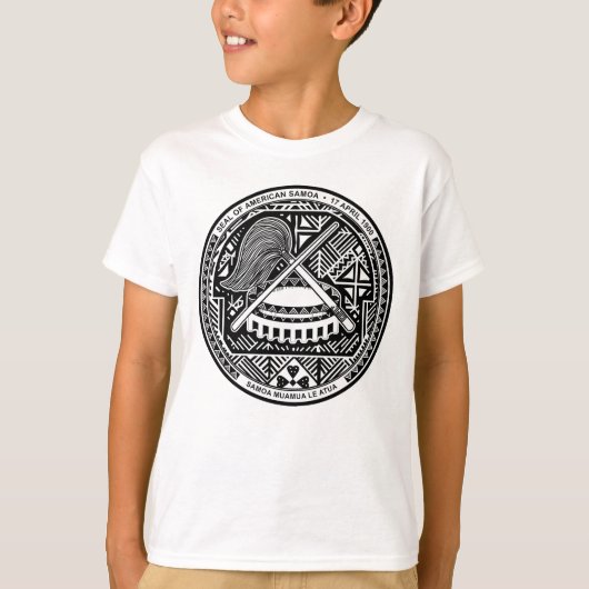 Seal of American Samoa  T-shirt (Voorkant)
