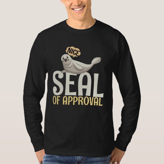 Seal of Approval Quote T-shirt (Voorkant)