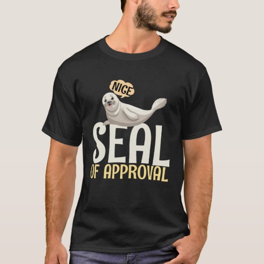 Seal of Approval Quote T-shirt (Voorkant)
