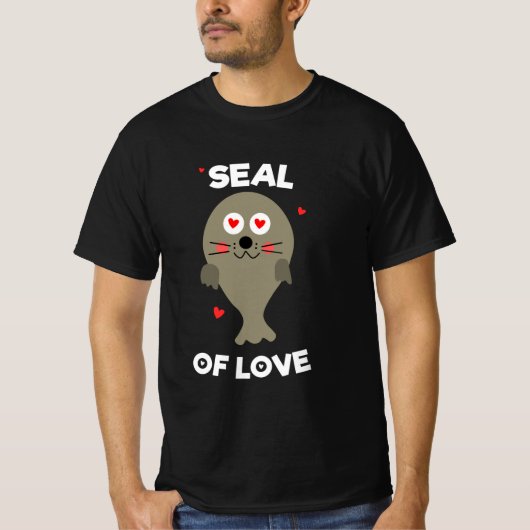SEAL OF LOVE T-SHIRT (Voorkant)