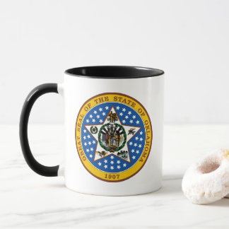 Seal Of Oklahoma Coffee Mok