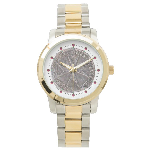 Seal of St. Stephen Tuscany Medici Horloge (Voorkant)