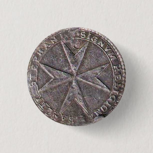 Seal of St. Stephen Tuscany Medici Ronde Button 3,2 Cm