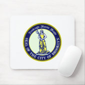 Seal Of The Borough Of Brooklyn New York _1  Muismat (Met muis)