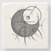 Seal of the Eldritch - Coaster Stenen Onderzetter (Voorkant)