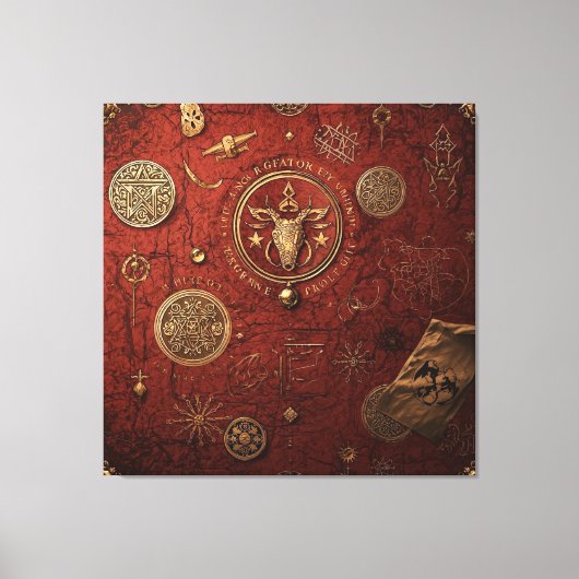 Seal of the Hidden Order Canvas Afdruk (Voorkant)