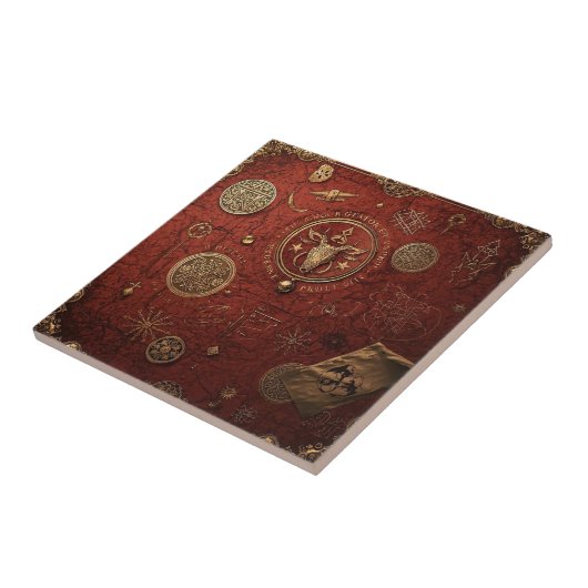 Seal of the Hidden Order Tegeltje (Zijkant)