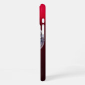 SEAL OF THE KNIGHTS TEMPLAR MONOGRAM burgundy iPhone Hoesje (Linkerkant)