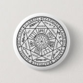 Seal Of The Seven Archangels Ronde Button 5,7 Cm (Voorkant)