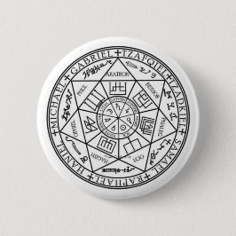 Seal Of The Seven Archangels Ronde Button 5,7 Cm