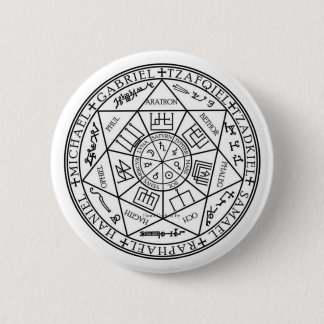 Seal Of The Seven Archangels Ronde Button 5,7 Cm