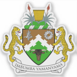 Seal of Transkei, the Republic of South Africa Sticker