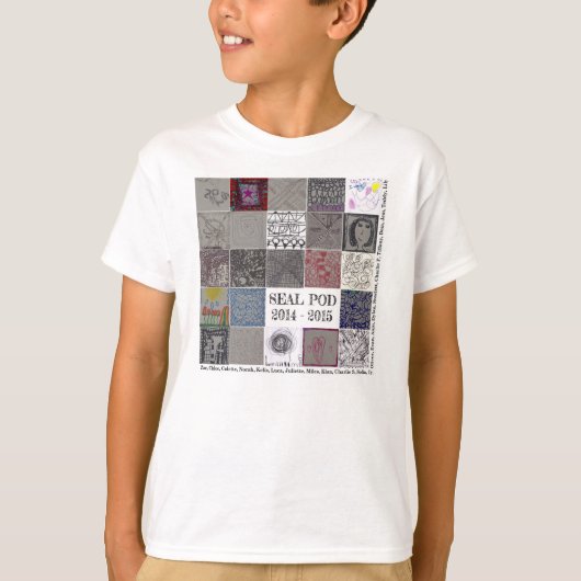 Seal Pod 2014-2015 #1 T-shirt (Voorkant)