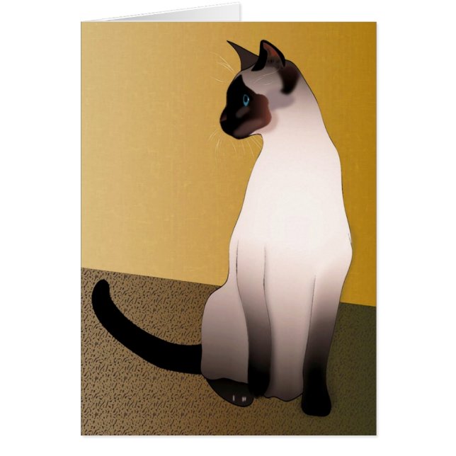 Seal Point Siamese Cat (Voorkant)