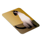 Seal Point Siamese Cat Magneet (Rechterzijde)