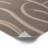 Seal Point Siamese Digital Portret Poster (Hoek)