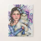 Seal Princess Fantasy Puzzle Legpuzzel (Verticaal)