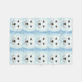 SEAL PUP FLEECE DEKEN (Voorkant (Horizontaal))