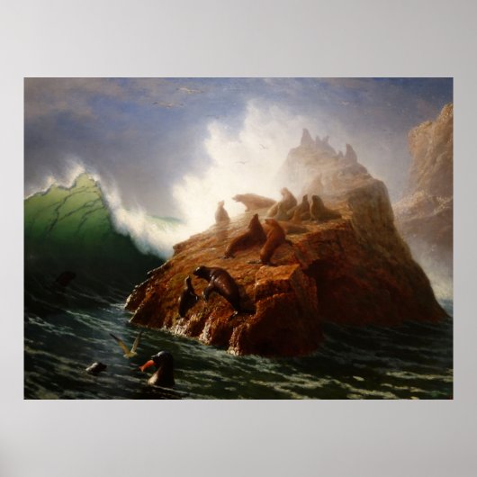 Seal Rock (1872-1887) Poster (Voorkant)