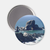 Seal Rock Ecola State Park Oregon Coast Magnet (Voorkant / Achterkant)
