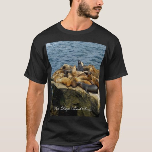 Seal Rock-La Jolla T-shirt (Voorkant)