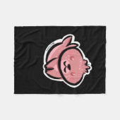 Seal Schattigee Sticker Fleece Deken (Voorkant (Horizontaal))