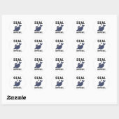 Seal Sealife Dier Schattige Zee Leeuw Seals Lover  Ronde Sticker (Vel)