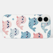 🐾 Seal Snuggles | Schattigee pasteltelefoonhoes � Case-Mate iPhone Case (Achterkant (horizontaal))