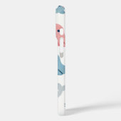 🐾 Seal Snuggles | Schattigee pasteltelefoonhoes � Case-Mate iPhone Case (Achterkant / Links)