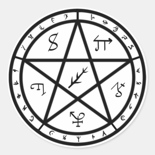 Seal Stickers - Zwart op Wit (Voorkant)