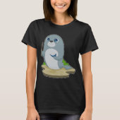 Seal Teacher Boek T-shirt (Voorkant)