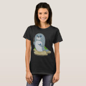 Seal Teacher Boek T-shirt (Voorkant volledig)
