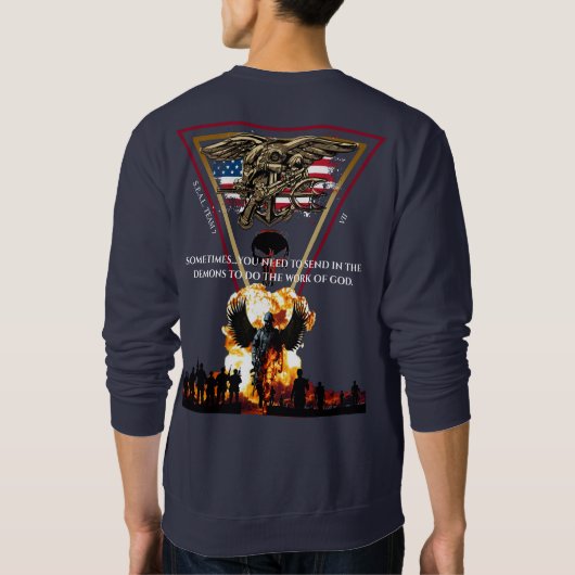 Seal Team 7 sweatshirt (Achterkant)