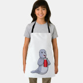 Seal with Drinking cup Schort (Insitu)