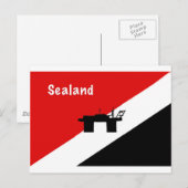 Sealand Briefkaart (Voorkant / Achterkant)