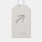 Sealed Key- Regency Correspondence Archive  Cadeaulabel (Voorkant)