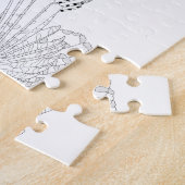 Sealife adult Coloring Puzzle Legpuzzel (Zijkant)