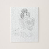 Sealife adult Coloring Puzzle Legpuzzel (Verticaal)